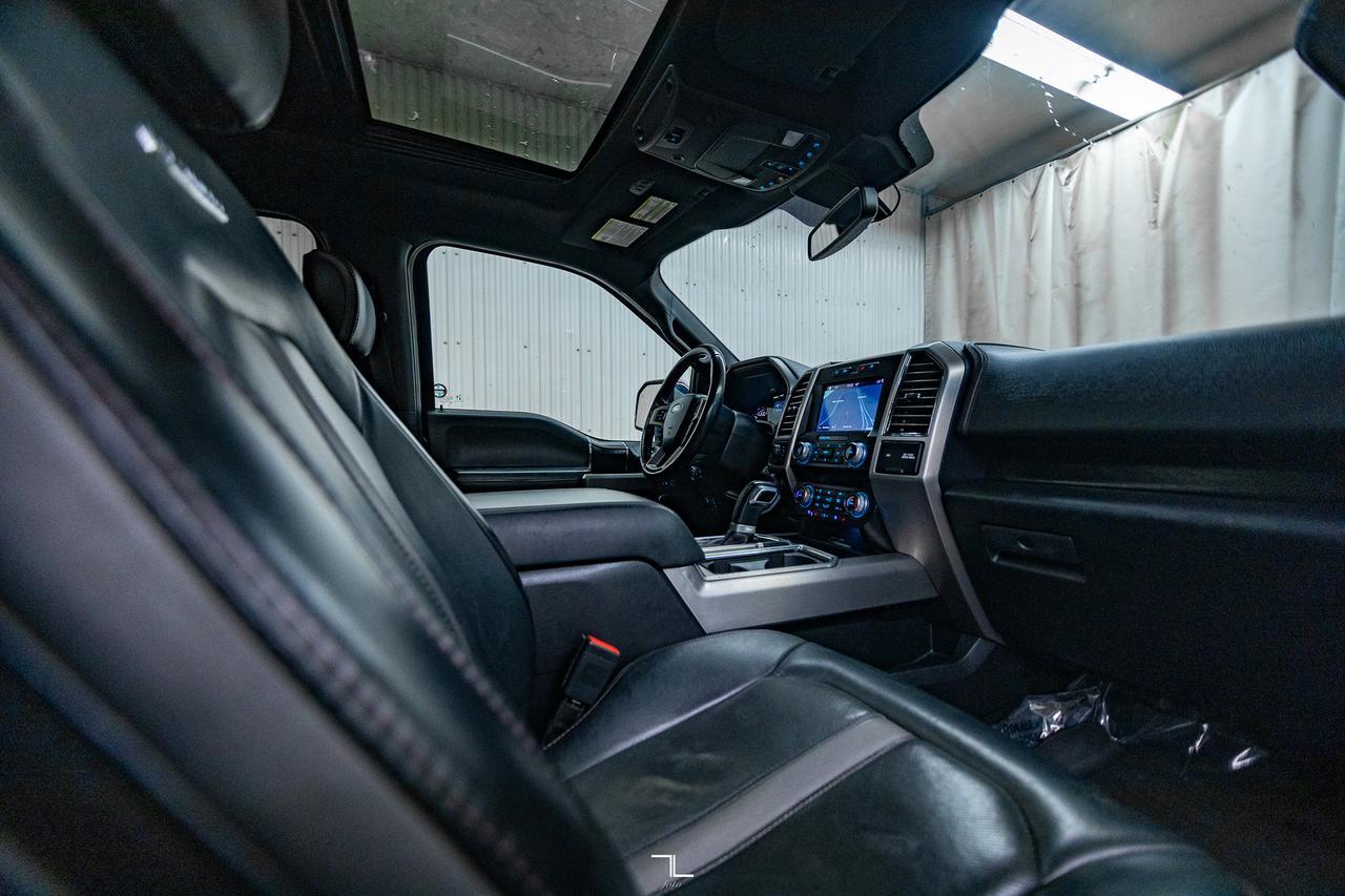 2019 Ford F-150 4x4 Super Crew Platinum FX4 Leather Roof Nav BCam Red Deer AB