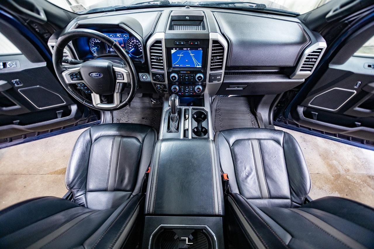 2019 Ford F-150 4x4 Super Crew Platinum FX4 Leather Roof Nav BCam Red Deer AB