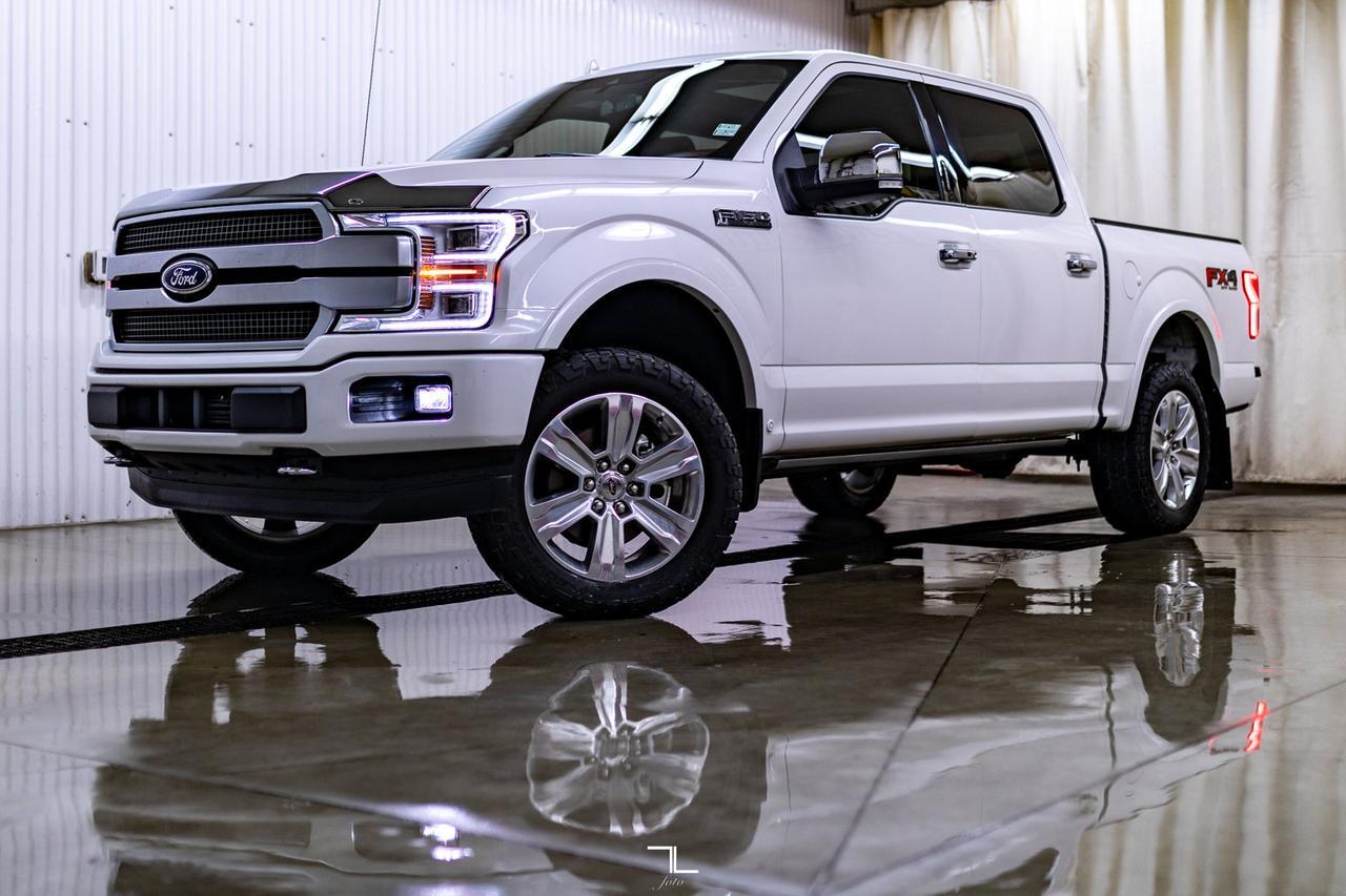 2019 Ford F-150 4x4 Super Crew Platinum Leather Roof Nav BCam Red Deer AB