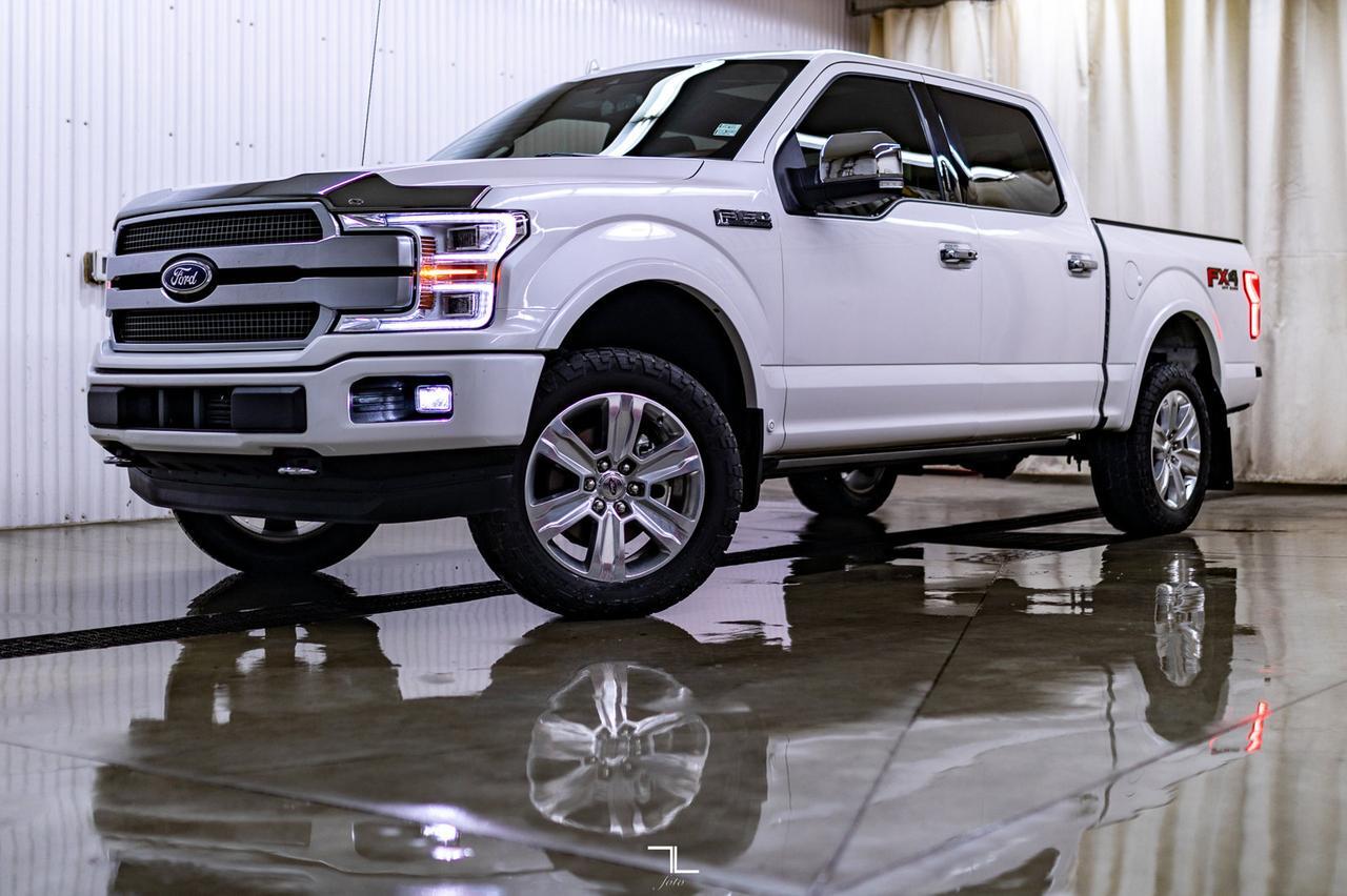 2019 Ford F-150 4x4 Super Crew Platinum Leather Roof Nav BCam Red Deer AB