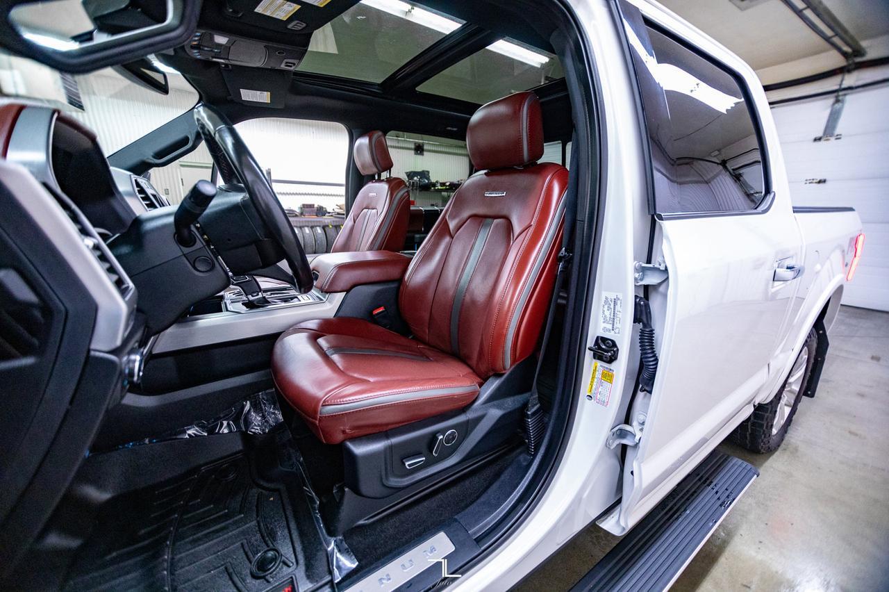 2019 Ford F-150 4x4 Super Crew Platinum Leather Roof Nav BCam Red Deer AB