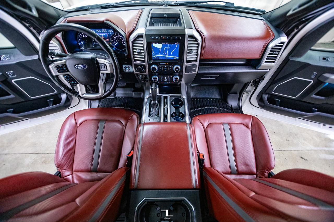 2019 Ford F-150 4x4 Super Crew Platinum Leather Roof Nav BCam Red Deer AB