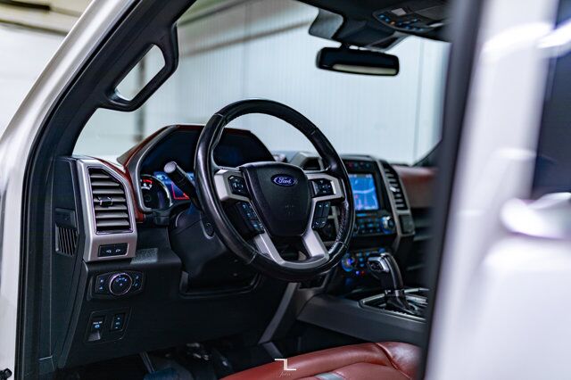 2019 Ford F-150 4x4 Super Crew Platinum Leather Roof Nav BCam Red Deer AB