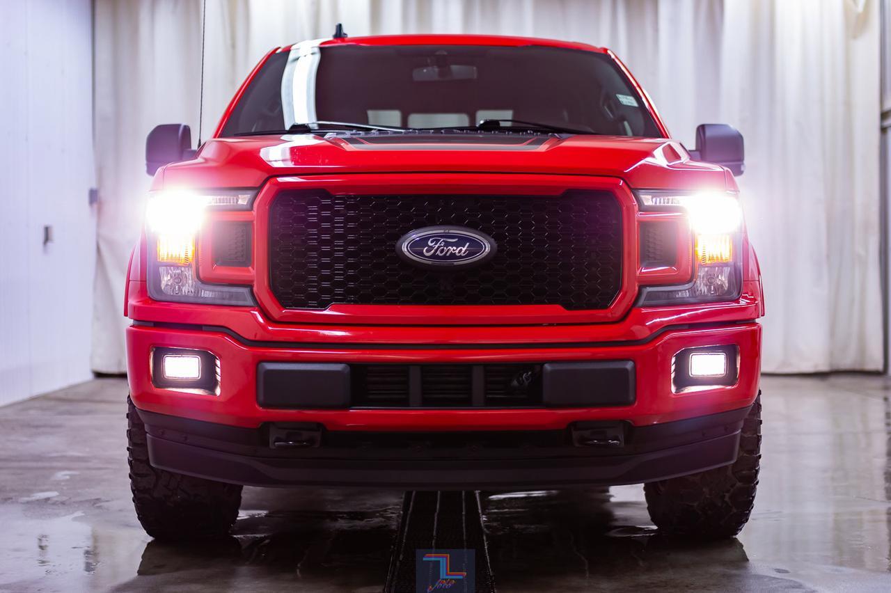 2019 Ford F-150 4x4 Super Crew Sport FX4 Leather Nav BCam Red Deer AB