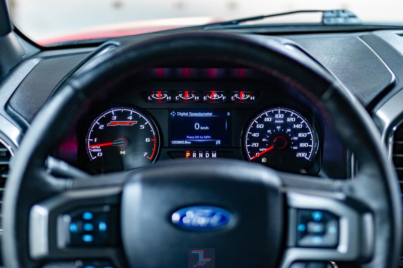 2019 Ford F-150 4x4 Super Crew Sport FX4 Leather Nav BCam Red Deer AB