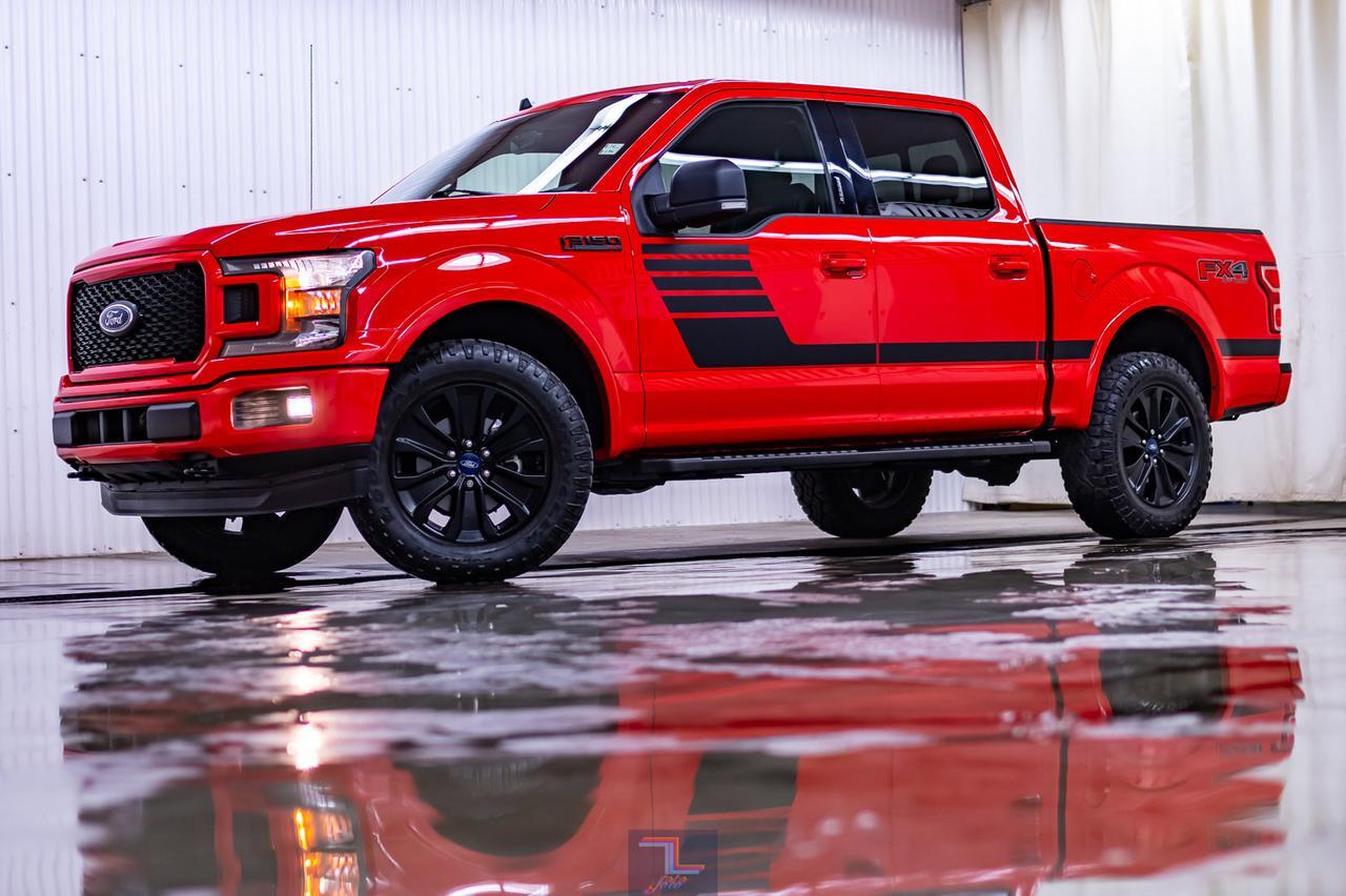 2019 Ford F-150 4x4 Super Crew Sport FX4 Leather Nav BCam Red Deer AB