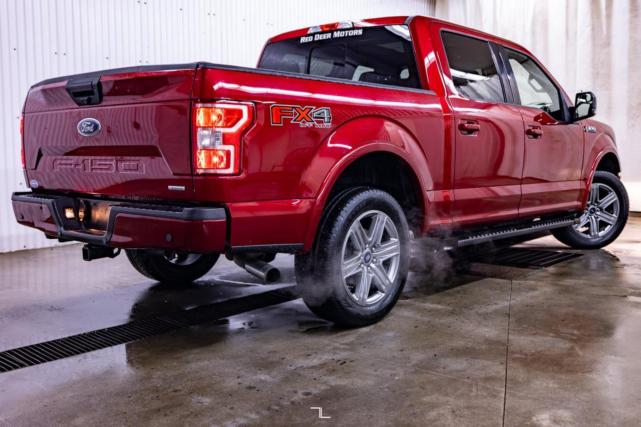 2019 Ford F-150 4x4 Super Crew XLT FX4 Nav Roof BCam Red Deer AB