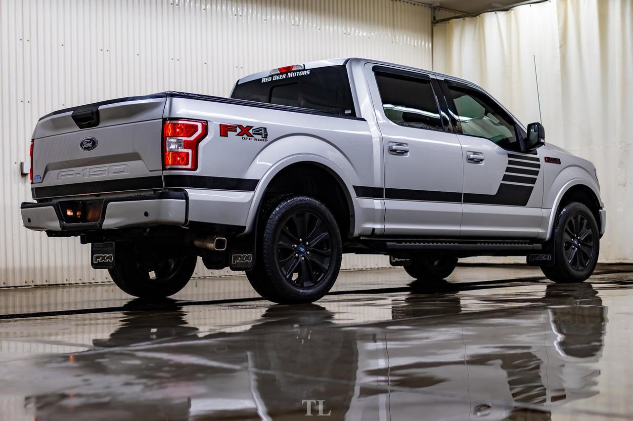 2019 Ford F-150 4x4 Super Crew XLT FX4 Sport Nav BCam Red Deer AB