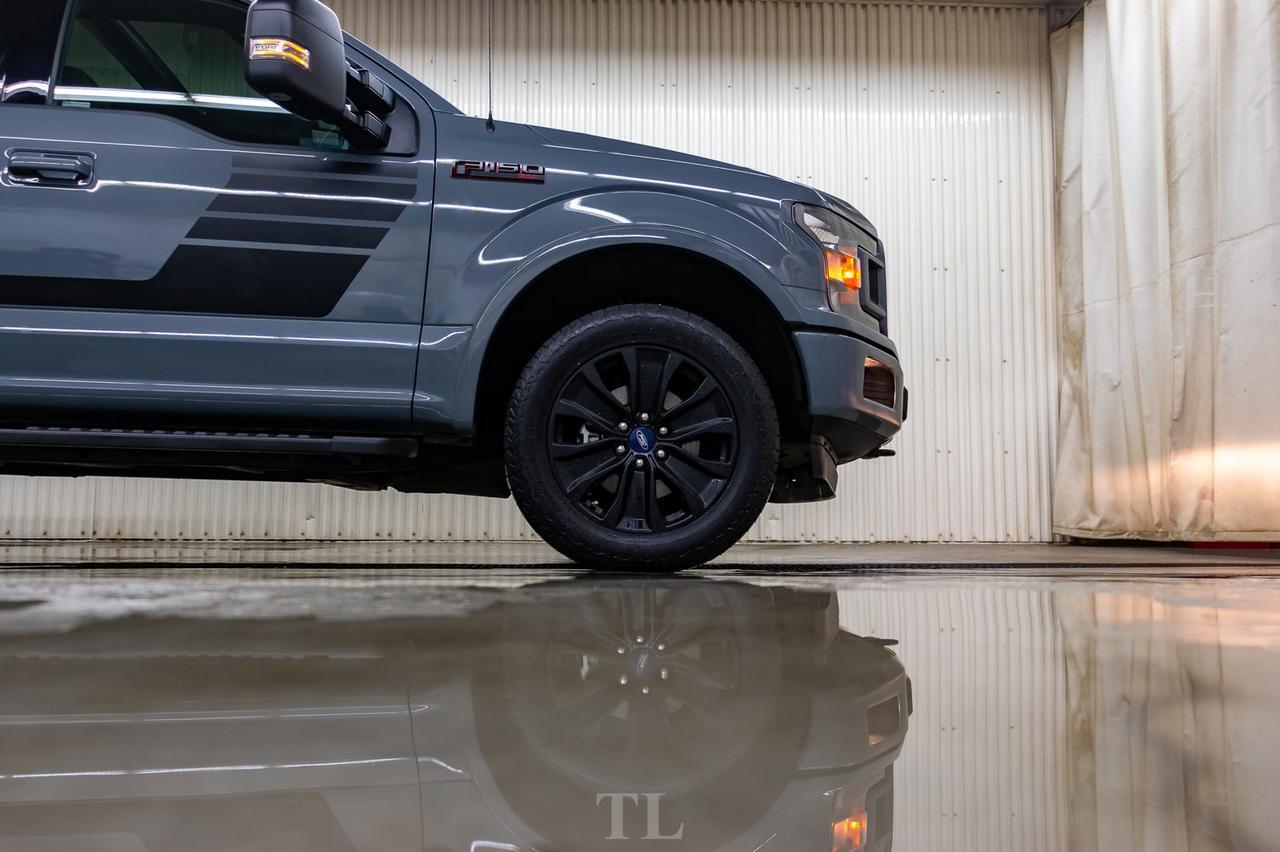 2019 Ford F-150 4x4 Super Crew XLT Sport Appearance Pkg Nav Roof BCam Red Deer AB