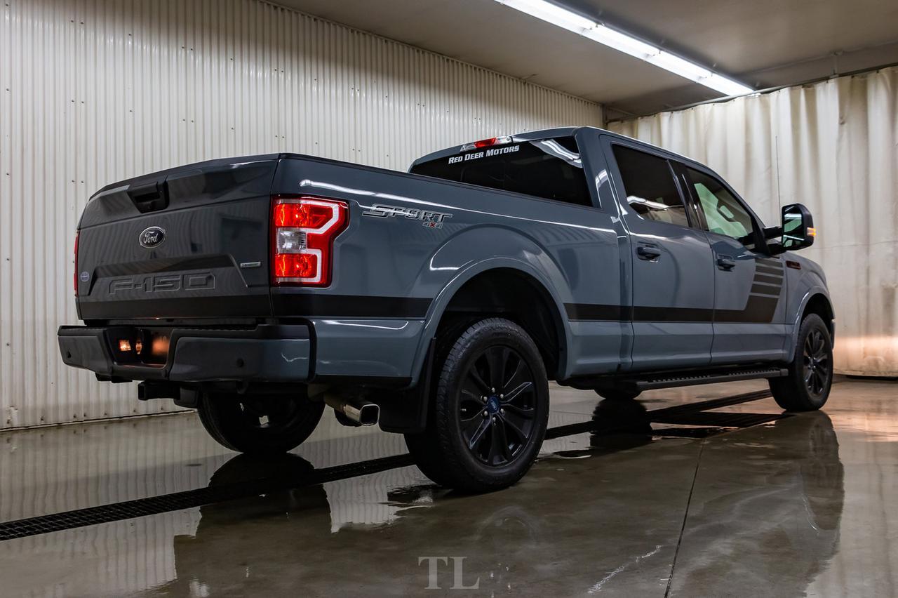 2019 Ford F-150 4x4 Super Crew XLT Sport Appearance Pkg Nav Roof BCam Red Deer AB