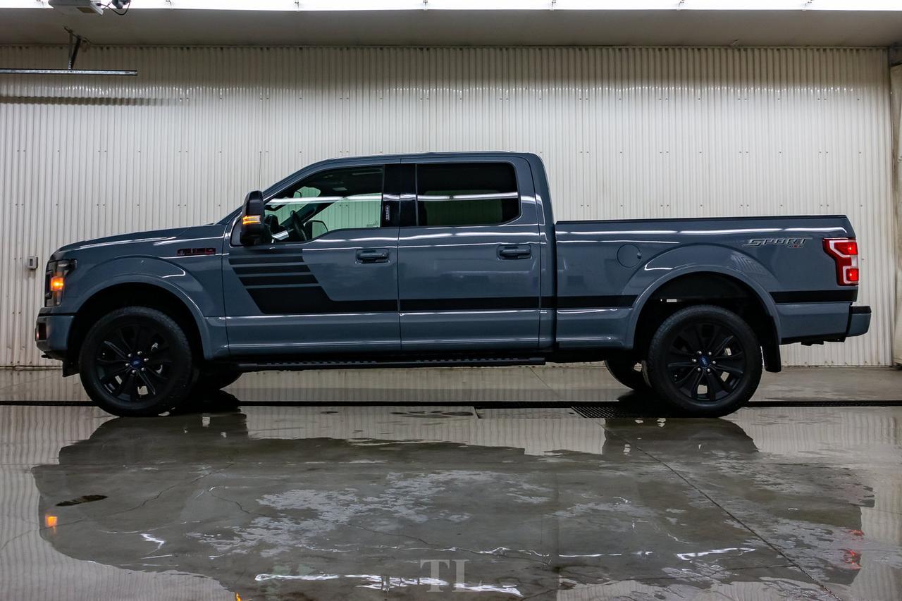 2019 Ford F-150 4x4 Super Crew XLT Sport Appearance Pkg Nav Roof BCam Red Deer AB