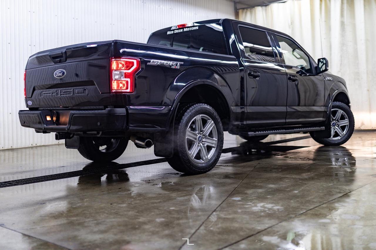 2019 Ford F-150 4x4 Super Crew XLT Sport Nav BCam Red Deer AB