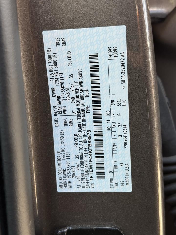 2019 Ford F-150 King Ranch Crestwood KY