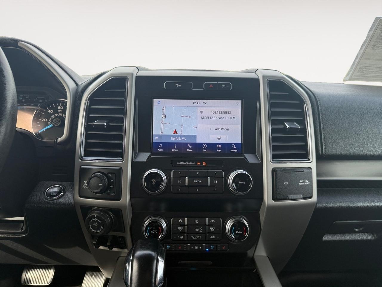 2019 Ford F-150 LARIAT, HEATED/VENTILATED SEATS, HEATED REAR SEATS, HEATED STEERING WHEEL, POWER SLIDING REAR WINDOW, RUNNING BOARDS, POWER FOLDING MIRRORS, REMOTE START, TOW PACKAGE, BED LINER, TONNEAU COVER, BACKUP CAMERA, UNIVERSAL GARAGE DOOR OPENER, CLEAN CARFA Norfolk VA