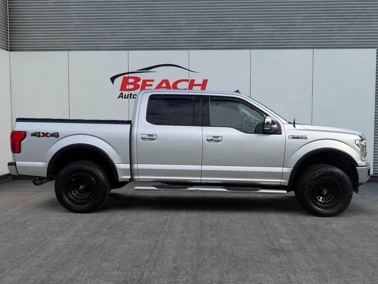 2019 Ford F-150 LARIAT, HEATED/VENTILATED SEATS, HEATED REAR SEATS, HEATED STEERING WHEEL, POWER SLIDING REAR WINDOW, RUNNING BOARDS, POWER FOLDING MIRRORS, REMOTE START, TOW PACKAGE, BED LINER, TONNEAU COVER, BACKUP CAMERA, UNIVERSAL GARAGE DOOR OPENER, CLEAN CARFA Norfolk VA