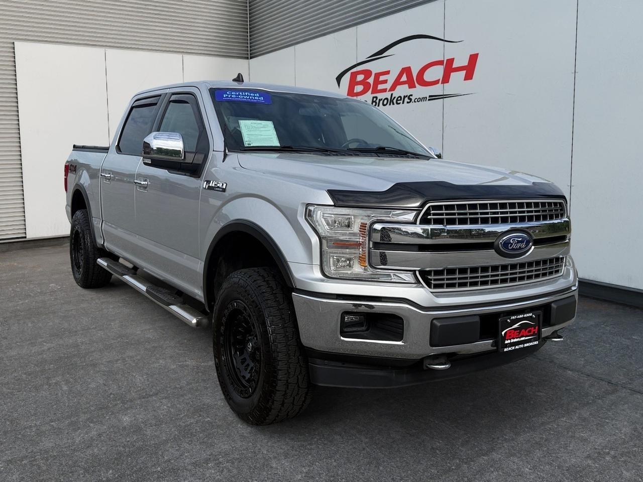 2019 Ford F-150 LARIAT, HEATED/VENTILATED SEATS, HEATED REAR SEATS, HEATED STEERING WHEEL, POWER SLIDING REAR WINDOW, RUNNING BOARDS, POWER FOLDING MIRRORS, REMOTE START, TOW PACKAGE, BED LINER, TONNEAU COVER, BACKUP CAMERA, UNIVERSAL GARAGE DOOR OPENER, CLEAN CARFA