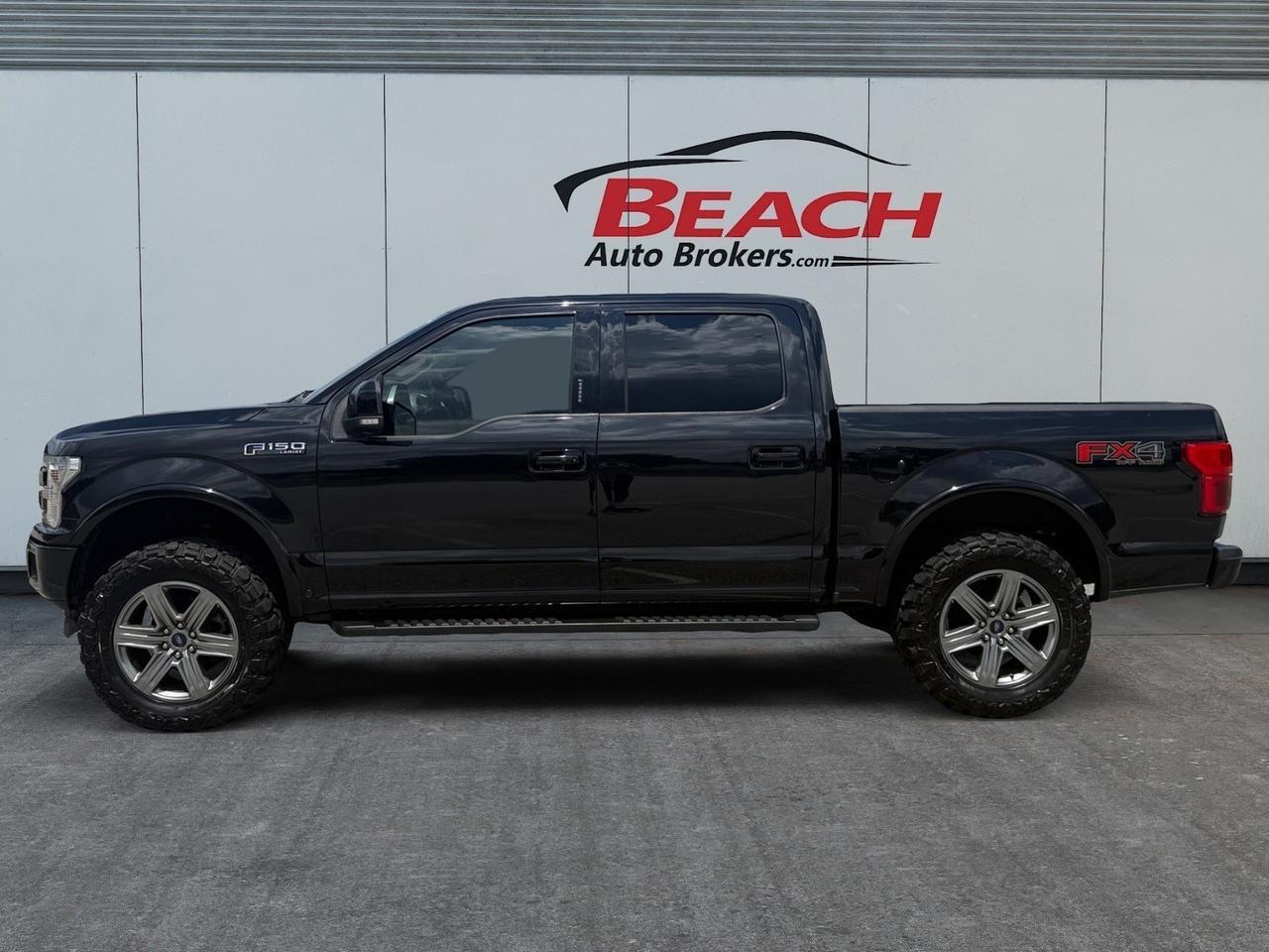 2019 Ford F-150 LARIAT, MOONROOF, WIFI, HEATED/VENTILATED SEATS, HEATED REAR SEATS, POWER FOLDING MIRRORS, B&O SPEAKERS, BLUETOOTH, BED LINER, TOW PACKAGE, RUNNING BOARDS, CLEAN CARFAX, COME AND TEST DRIVE TODAY! Norfolk VA