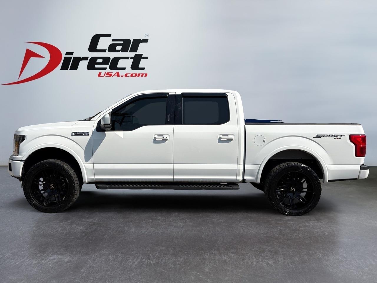2019 Ford F-150 LARIAT, POWER TAILGATE RELEASE, TWIN PANEL MOONROOF, FORWARD COLLISION ALERT, HEATED & A/C SEATS, AUTO START/STOP, BACKUP CAMERA WITH PARKING SENSOR, LOW MILEAGE, CLEAN CARFAX, RIDE TOUGH IN THIS FORD!