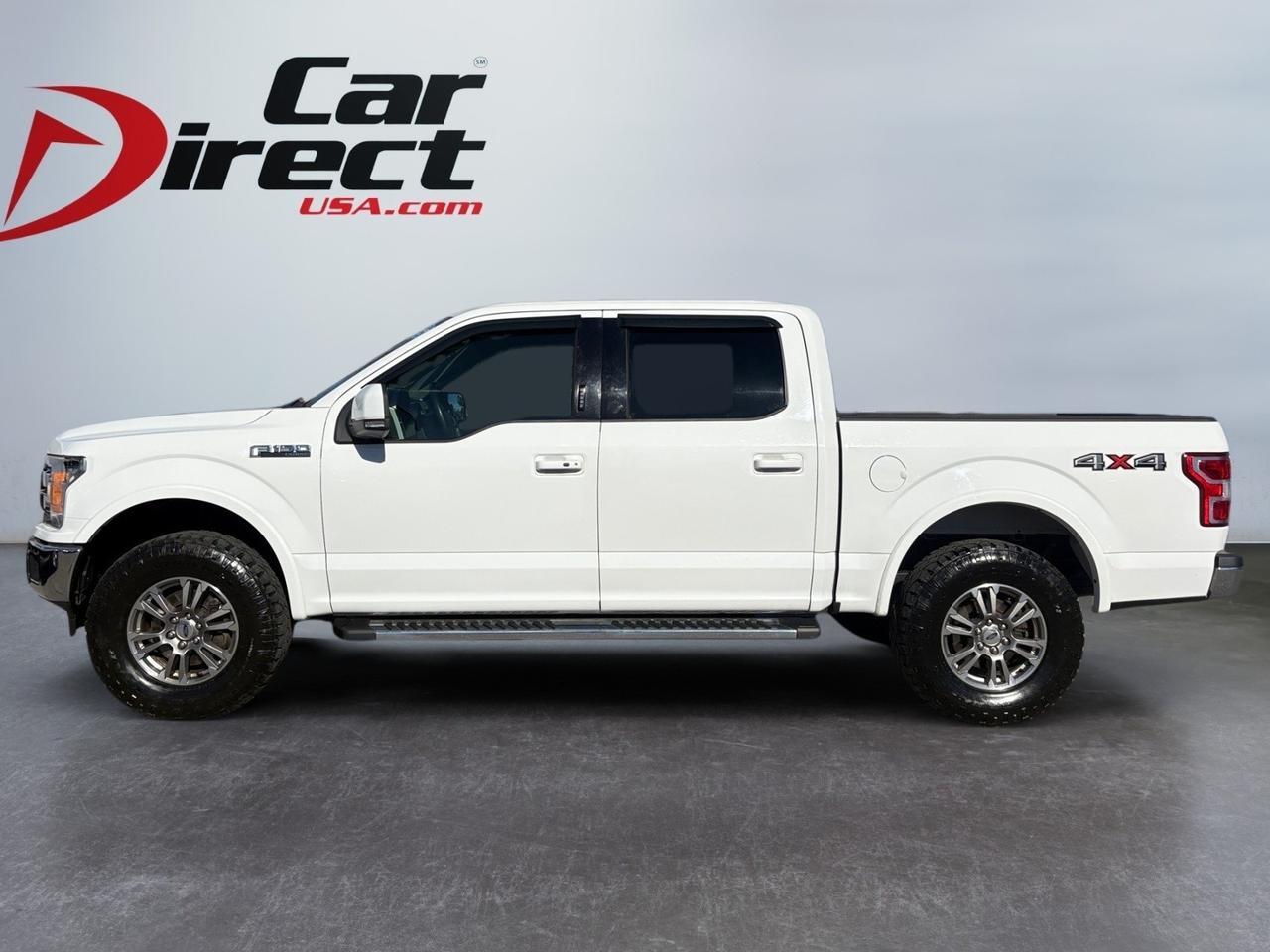 2019 Ford F-150 LARIAT, RUNNING BOARDS, TOW PACKAGE, REAR POWER SLIDING WINDOW, HEATED & COOLING SEATS, AUTO START/STOP, BLIND SPOT ALERT, LOW MILEAGE, CLEAN CARFAX, COME TEST DRIVE THIS FORD TODAY!