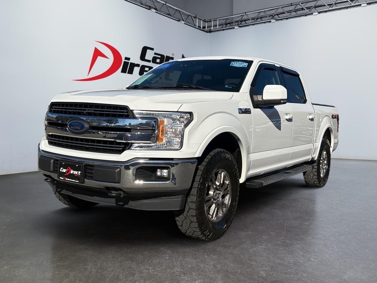 2019 Ford F-150 LARIAT, RUNNING BOARDS, TOW PACKAGE, REAR POWER SLIDING WINDOW, HEATED & COOLING SEATS, AUTO START/STOP, BLIND SPOT ALERT, LOW MILEAGE, CLEAN CARFAX, COME TEST DRIVE THIS FORD TODAY! Virginia Beach VA