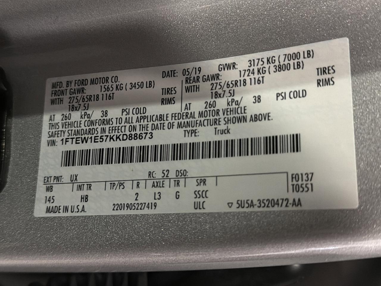 2019 Ford F-150 LARIAT San Antonio TX