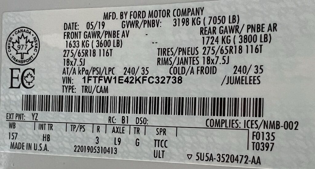 2019 Ford F-150 Lariat Highlands Ranch CO