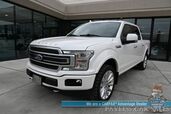 2019 Ford F-150 Limited / 4X4 / Crew Cab / Auto Start / Heated & Cooled Leather Massaging Seats / Panoramic Sunroof / B&O Speakers / Adaptive Cruise / Lane Depart & Blind Spot / Tonneau Cover / Bed Liner / Tow Pkg