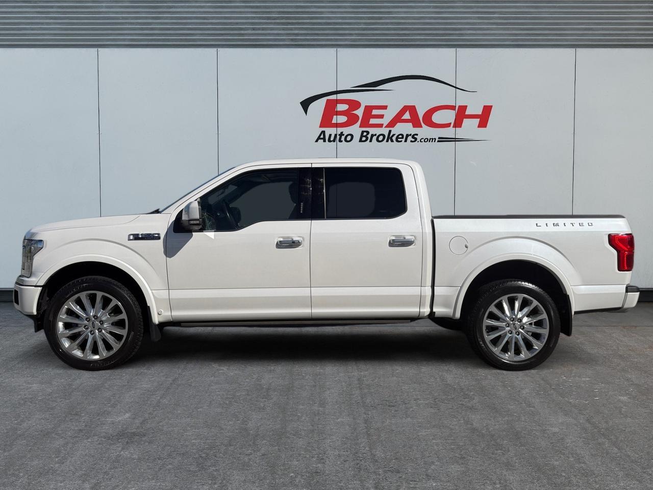 2019 Ford F-150 Limited, HEATED/VENTILATED SEATS, TONNEAU COVER, TOW PACKAGE, BED LINER, POWER RUNNING BOARDS, MOONROOF, POWER SLIDING REAR WINDOW, B&O SPEAKERS, HEATED REAR SEATS, HOTSPOT, CLEAN CARFAX, THIS F-150 HAS IT ALL!
