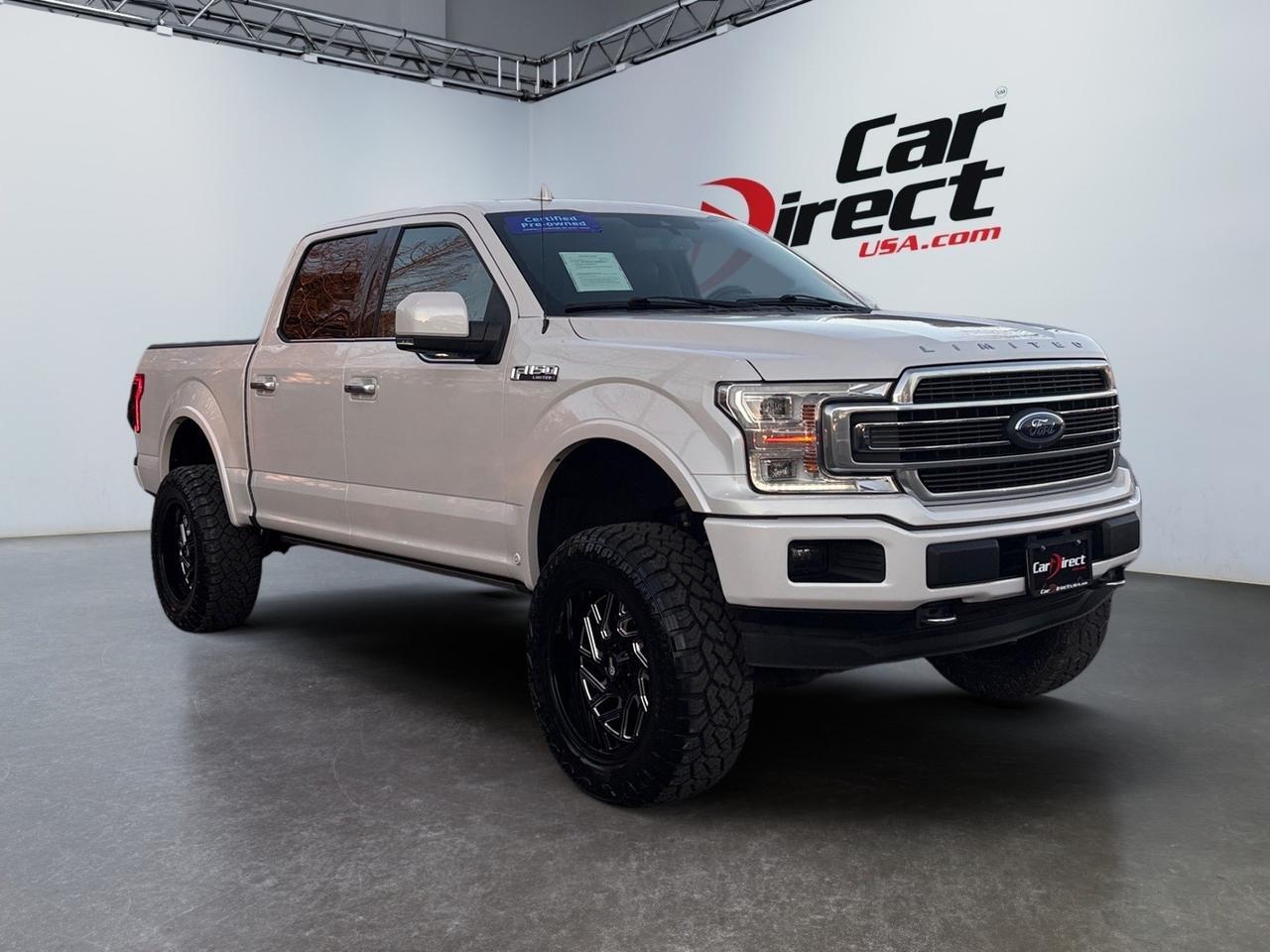 2019 Ford F-150 Limited, POWER RUNNING BOARDS, TWIN PANEL MOONROOF, REMOTE TAILGATE, 360 BACKUP CAMERA, LANE KEEP ASSIST, HEATED & COOLING SEATS, LOW MILES, RIDE A FORD TODAY! Virginia Beach VA