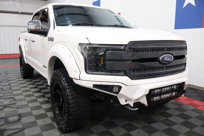 2019 Ford F-150 Platinum 3.0L Diesel GPS Sunroof 35in Tires Ready Lift Arlington TX
