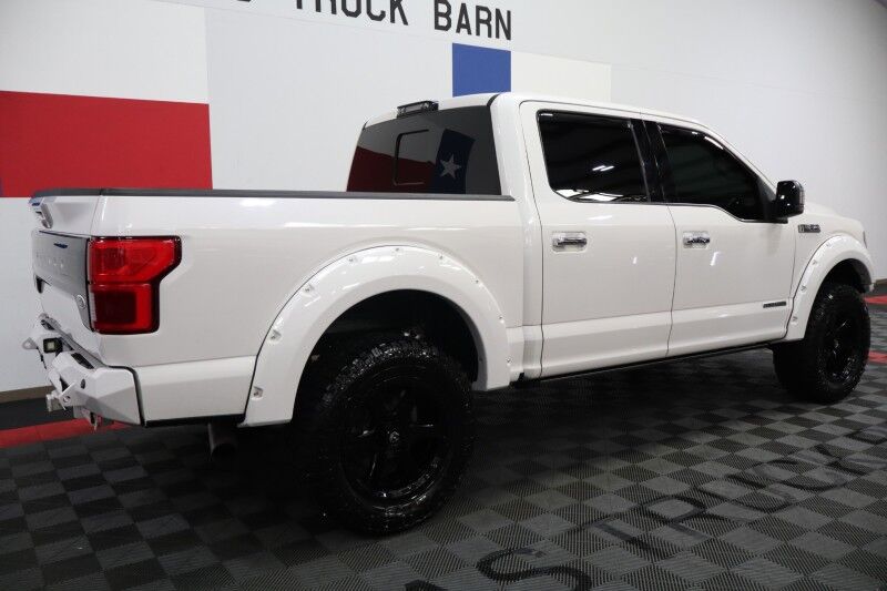 2019 Ford F-150 Platinum 3.0L Diesel GPS Sunroof 35in Tires Ready Lift Arlington TX