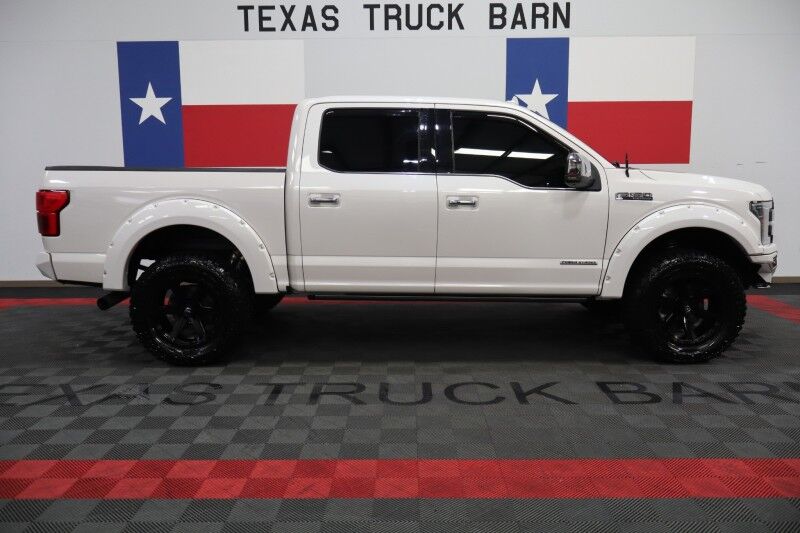 2019 Ford F-150 Platinum 3.0L Diesel GPS Sunroof 35in Tires Ready Lift Arlington TX
