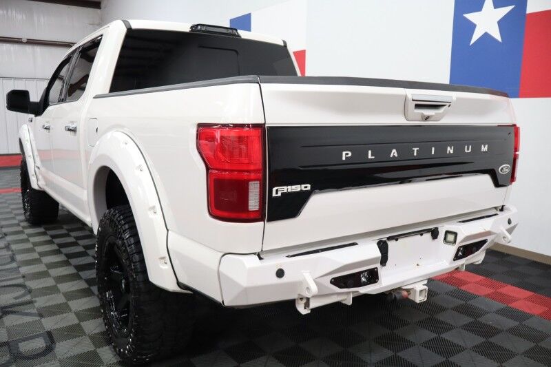 2019 Ford F-150 Platinum 3.0L Diesel GPS Sunroof 35in Tires Ready Lift Arlington TX