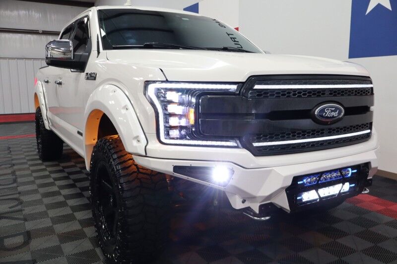 2019 Ford F-150 Platinum 3.0L Diesel GPS Sunroof 35in Tires Ready Lift Arlington TX