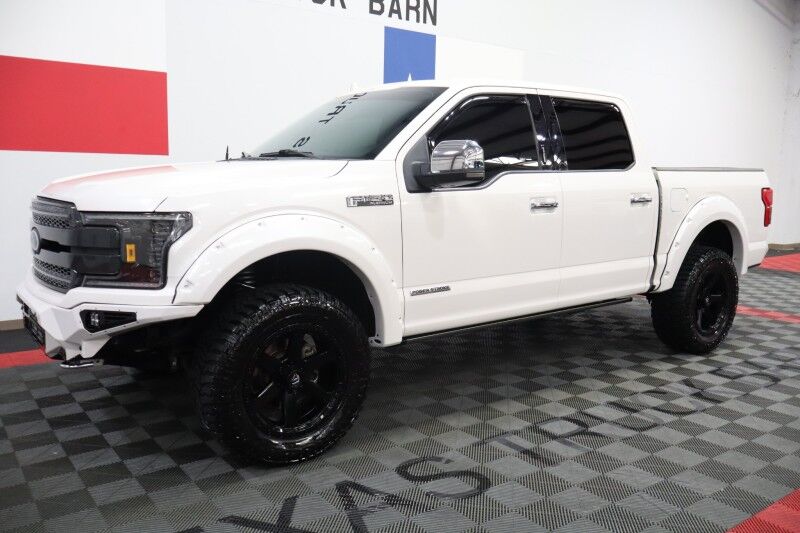 2019 Ford F-150 Platinum 3.0L Diesel GPS Sunroof 35in Tires Ready Lift