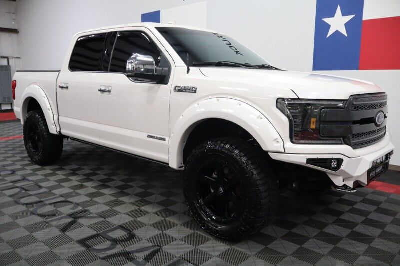2019 Ford F-150 Platinum 3.0L Diesel GPS Sunroof 35in Tires Ready Lift Arlington TX
