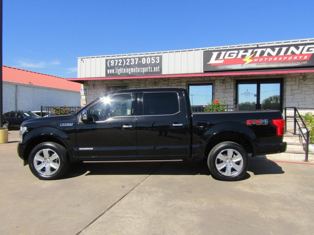 2019 Ford F-150 Platinum 4WD SuperCrew 5.5 Box Grand Prairie TX
