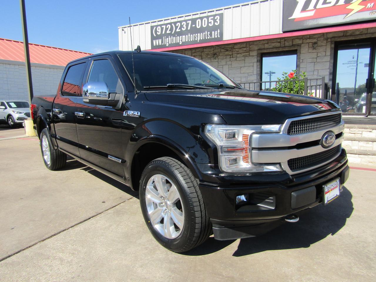 2019 Ford F-150 Platinum 4WD SuperCrew 5.5 Box Grand Prairie TX