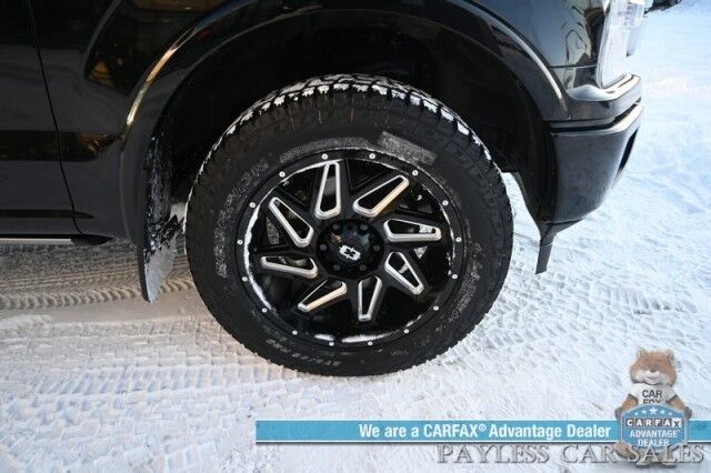 2019 Ford F-150 Platinum / 4X4 / Crew Cab / Auto Start / Heated & Cooled Massaging Leather Seats / Heated Steering Wheel / NAV / B&O Speakers / Blind Spot & Lane Alert / Bluetooth / Back Up Camera / Keyless Entry & Start / Tow Pkg Anchorage AK