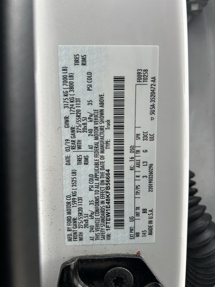 2019 Ford F-150 Platinum Crestwood KY