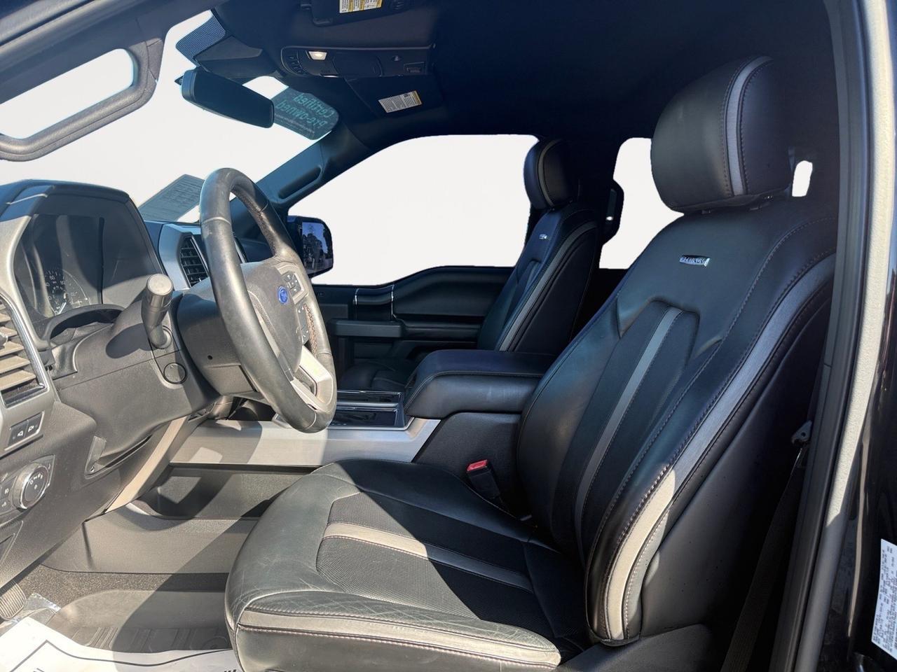 2019 Ford F-150 Platinum, HEATED/VENTILATED SEATS, POWER FOLDING MIRRORS, B&O SPEAKERS, UNIVERSAL GARAGE DOOR OPENER, APPLE CARPLAY/ANDROID AUTO, POWER SLIDING REAR WINDOW, POWER RUNNING BOARDS,TOW HOOKS, TOW PACKAGE, BED LINER, REMOTE START, BACKUP CAMERA, CLEAN CA