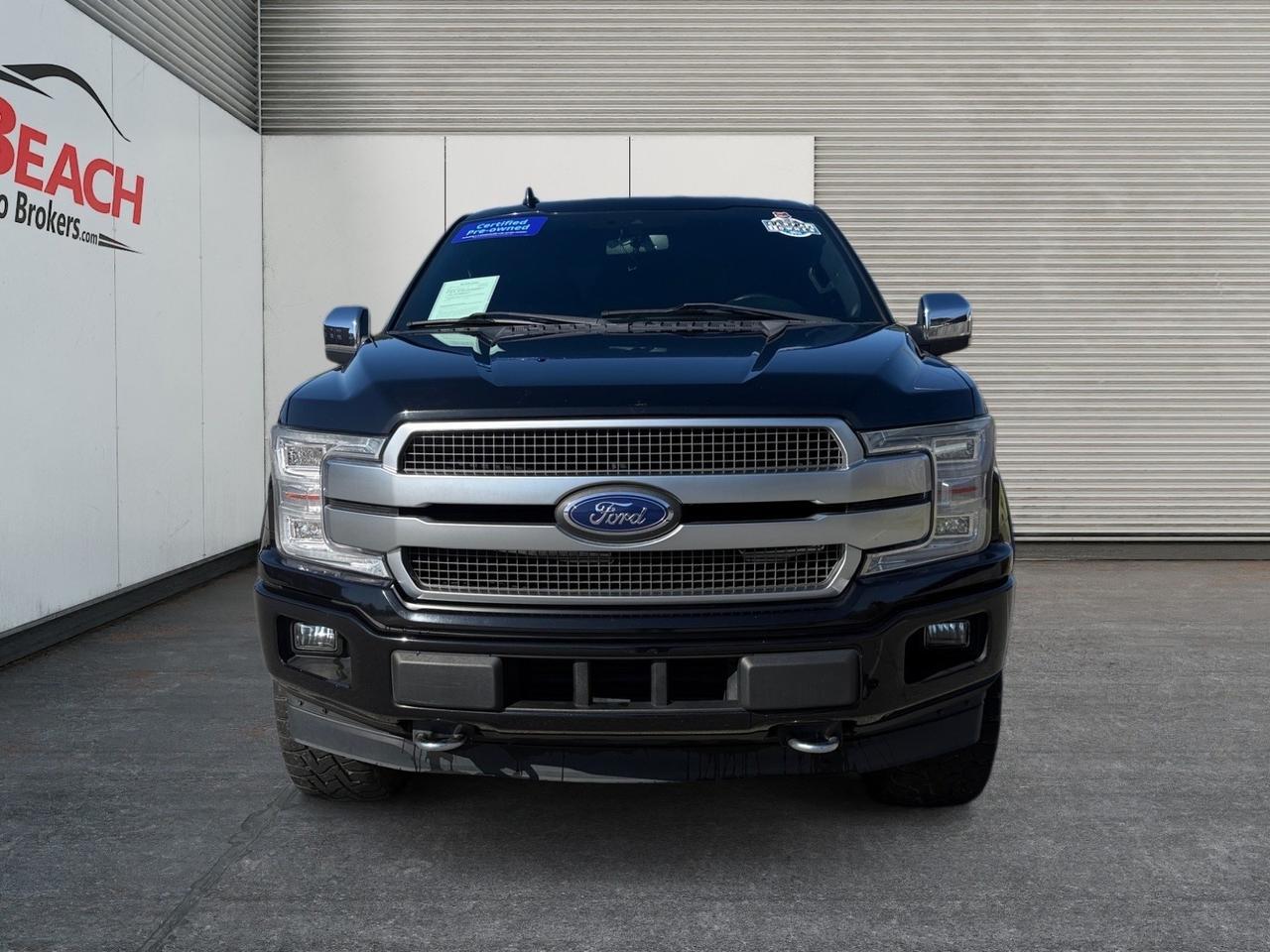 2019 Ford F-150 Platinum, HEATED/VENTILATED SEATS, POWER FOLDING MIRRORS, B&O SPEAKERS, UNIVERSAL GARAGE DOOR OPENER, APPLE CARPLAY/ANDROID AUTO, POWER SLIDING REAR WINDOW, POWER RUNNING BOARDS,TOW HOOKS, TOW PACKAGE, BED LINER, REMOTE START, BACKUP CAMERA, CLEAN CA Norfolk VA