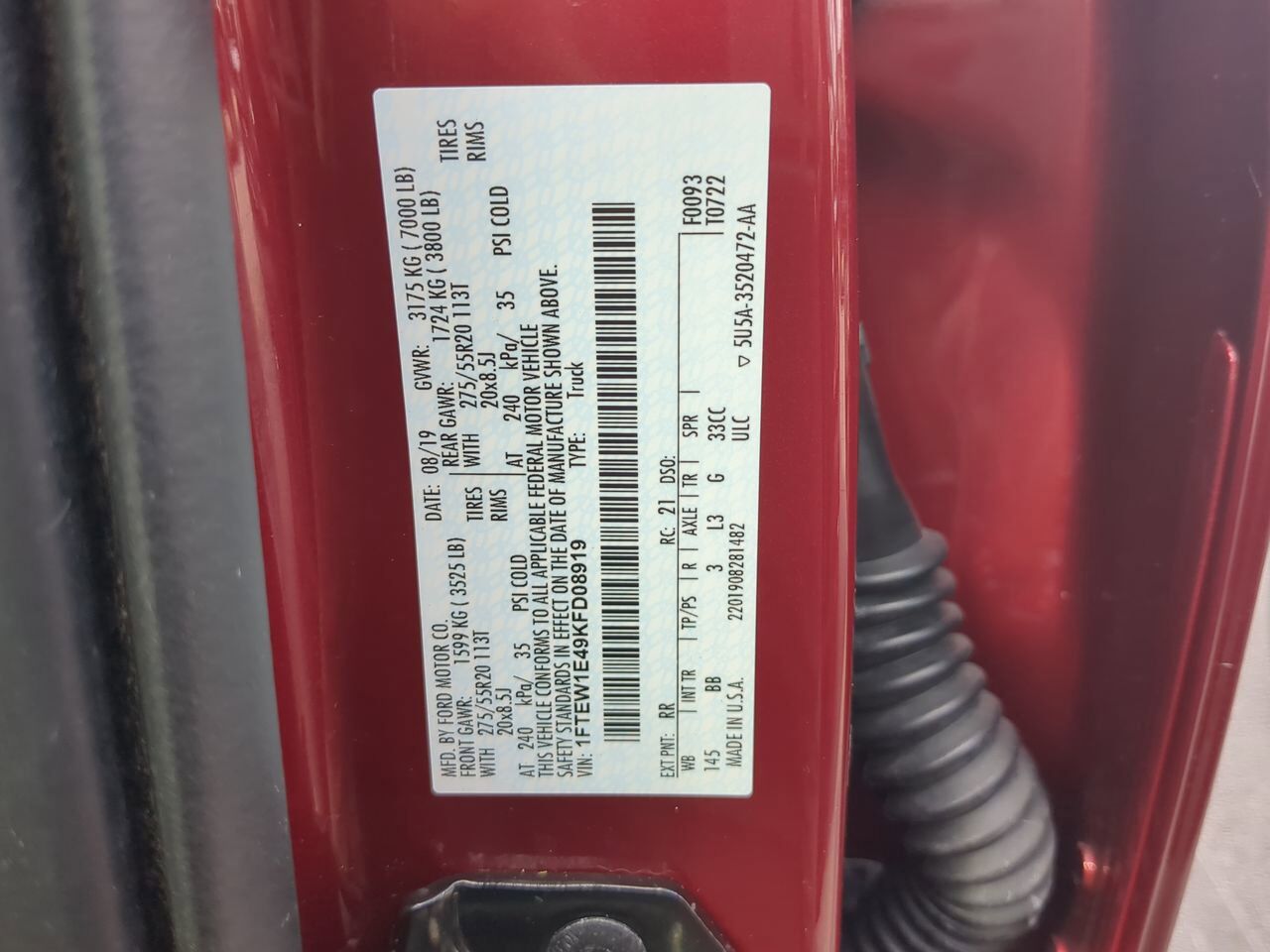 2019 Ford F-150 Platinum Winder GA