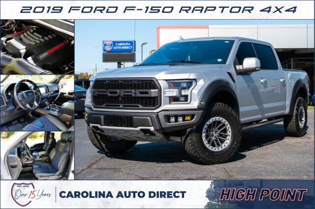 2019 Ford F-150 Raptor 4X4 / B&O Sound / Blue Accent PKG / TECH PKG! High Point NC