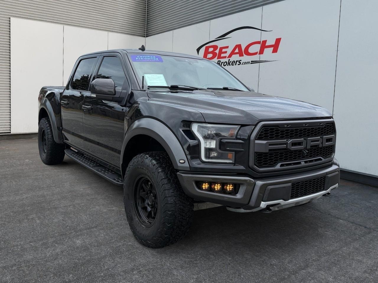 2019 Ford F-150 Raptor, HEATED /VENTILATED SEATS, HEATED REAR SEATS, B&O SPEAKERS, UNIVERSAL GARAGE DOOR OPENER, RUNNING BOARDS, TONNEAU COVER, TOW PACKAGE, POWER SLIDING REAR WINDOW, BACKUP CAMERA, ALL WEATHER FLOOR MATS, REMOTE START, NOT JUST A TRUCK A RAPTOR!