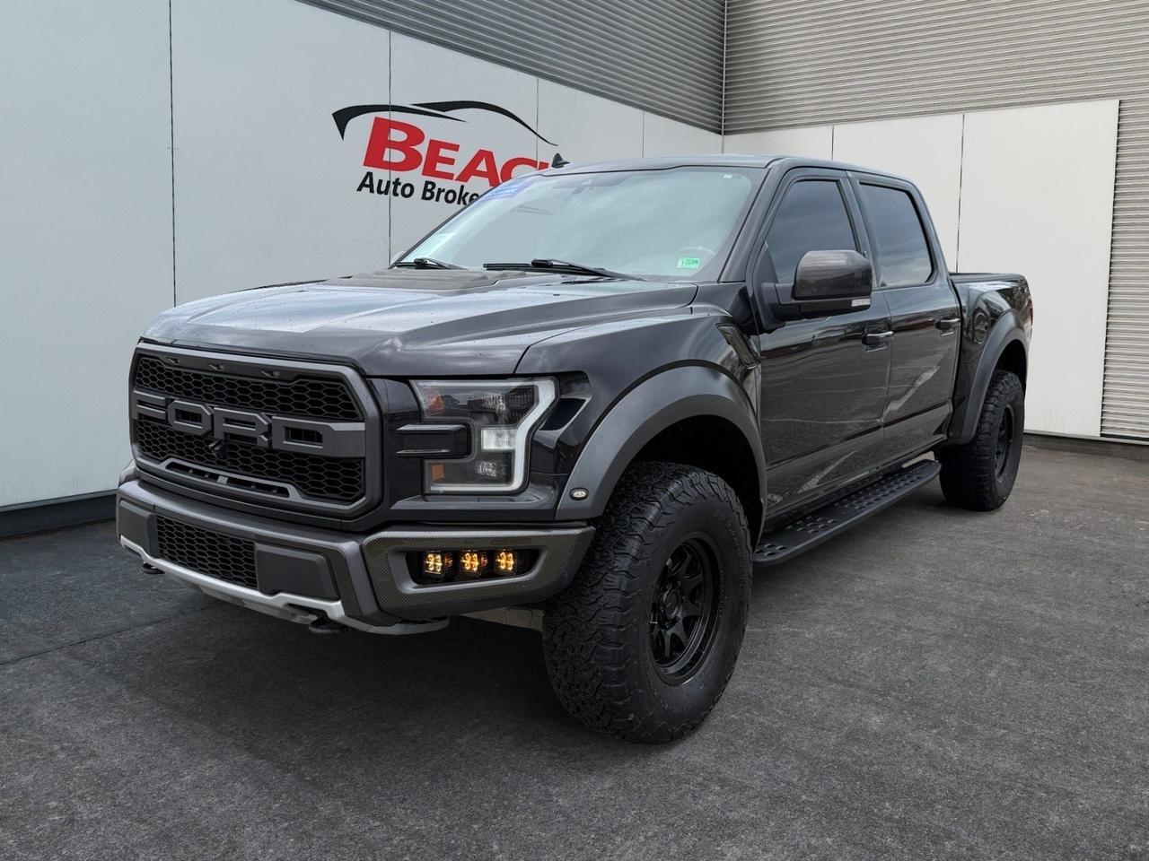 2019 Ford F-150 Raptor, HEATED /VENTILATED SEATS, HEATED REAR SEATS, B&O SPEAKERS, UNIVERSAL GARAGE DOOR OPENER, RUNNING BOARDS, TONNEAU COVER, TOW PACKAGE, POWER SLIDING REAR WINDOW, BACKUP CAMERA, ALL WEATHER FLOOR MATS, REMOTE START, NOT JUST A TRUCK A RAPTOR!