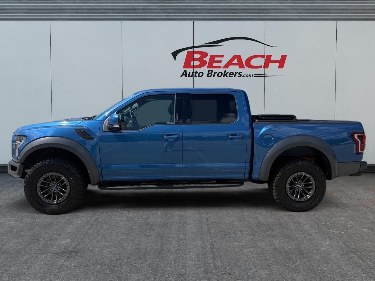 2019 Ford F-150 Raptor, HEATED/VENTILATED SEATS, MOONROOF, TONNEAU COVER, HEATED STEERING WHEEL, BLUETOOTH, RUNNING BOARDS, TOW PACKAGE, POWER SLIDING REAR WINDOW, B&O SPEAKERS, BACKUP CAMERA, ONLY 1 OWNER, DON'T LET THIS RAPTOR PASS YOU BY! Norfolk VA