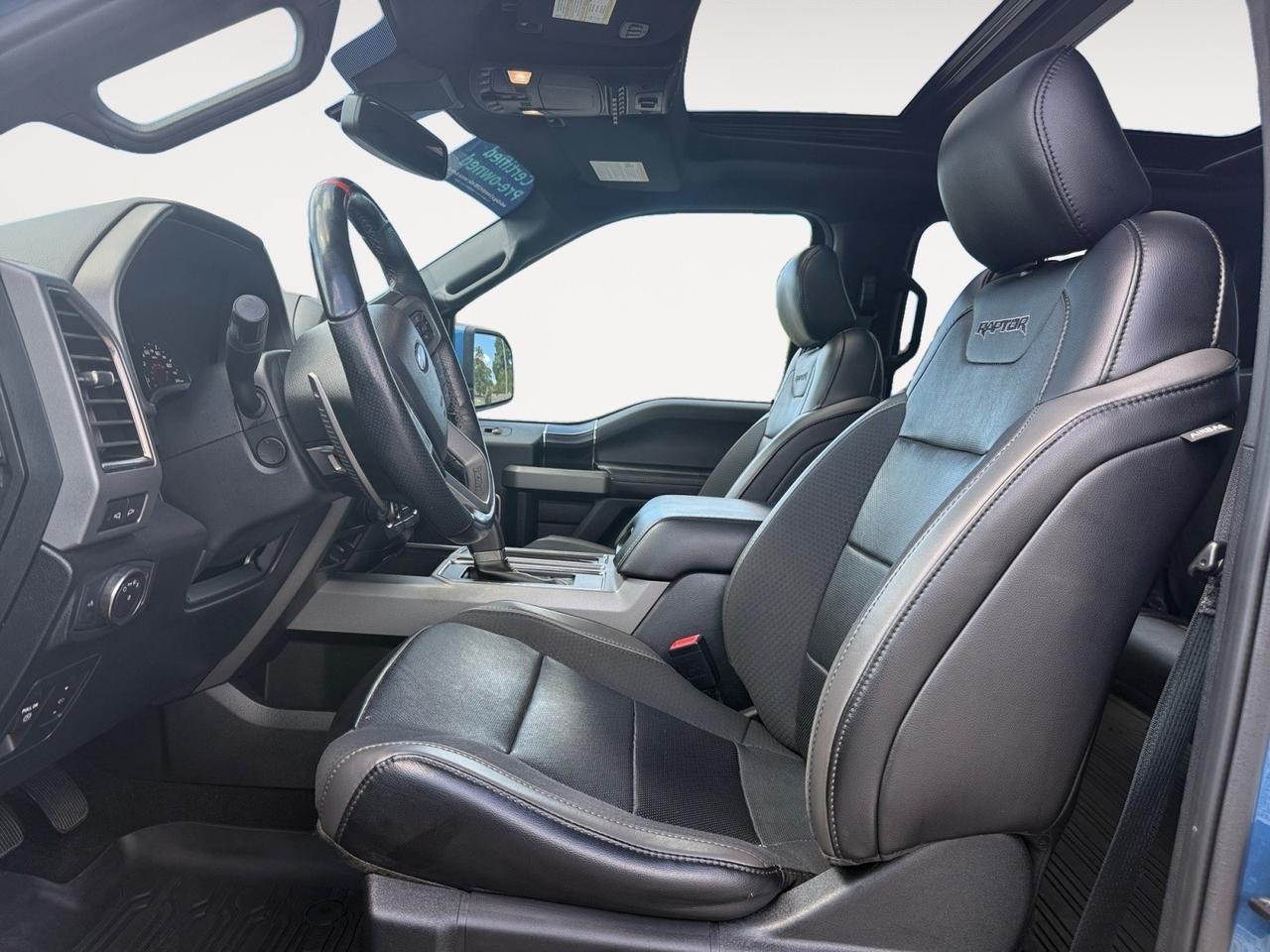 2019 Ford F-150 Raptor, HEATED/VENTILATED SEATS, MOONROOF, TONNEAU COVER, HEATED STEERING WHEEL, BLUETOOTH, RUNNING BOARDS, TOW PACKAGE, POWER SLIDING REAR WINDOW, B&O SPEAKERS, BACKUP CAMERA, ONLY 1 OWNER, DON'T LET THIS RAPTOR PASS YOU BY! Norfolk VA