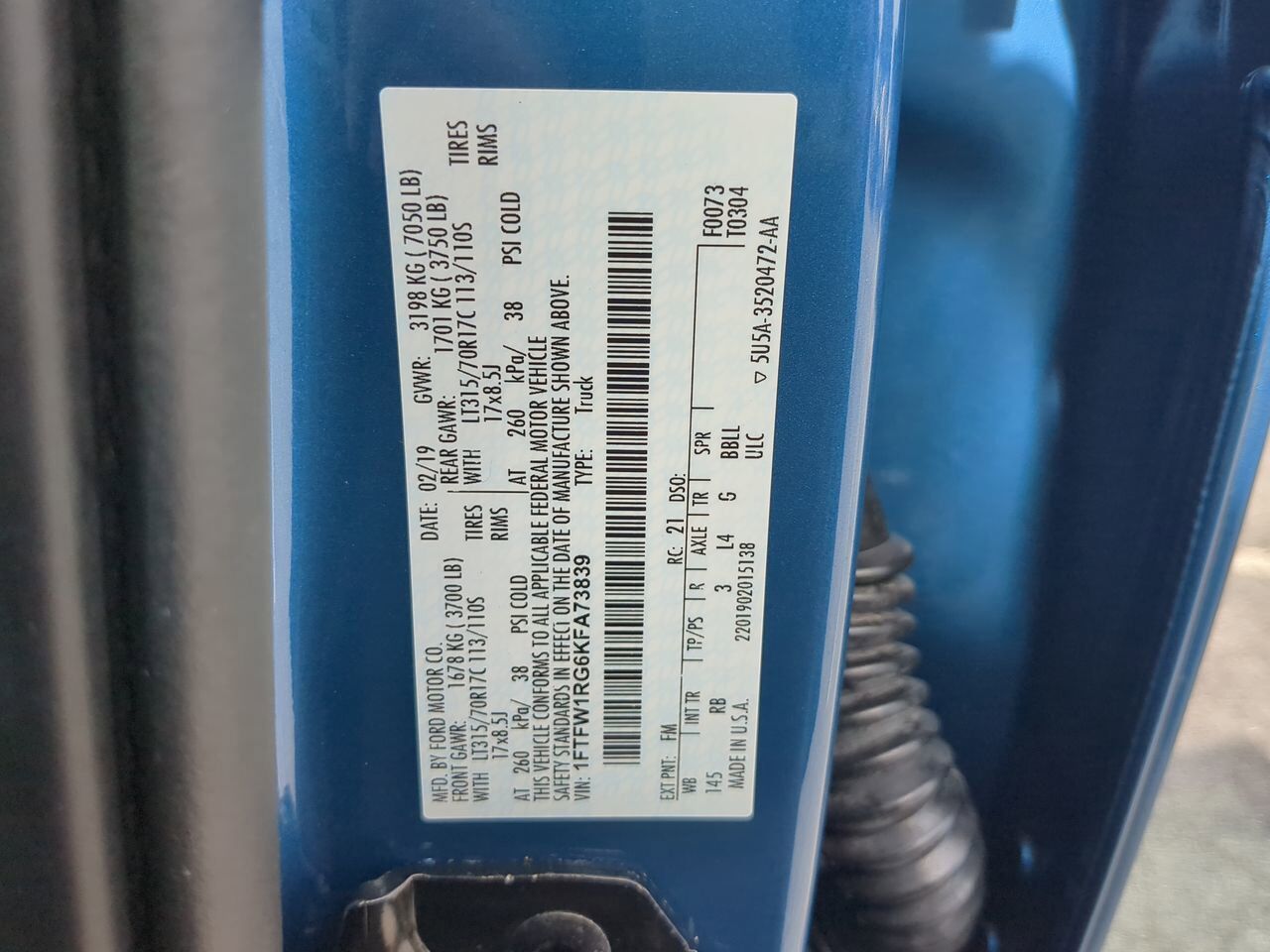 2019 Ford F-150 Raptor Winder GA