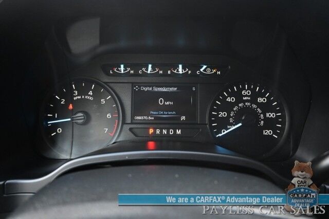 2019 Ford F-150 XL / 4X4 / Crew Cab / 2.7L V6 / STX Appearance & XL Sport Pkg / Premium Cloth Seats / Bluetooth / Back Up Camera / Cruise Control / Power Windows, Mirrors, & Locks / Block Heater / Tow Pkg / 23 MPG Anchorage AK